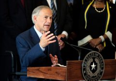Texas governor to miss Obama, Dallas memorial because of burns