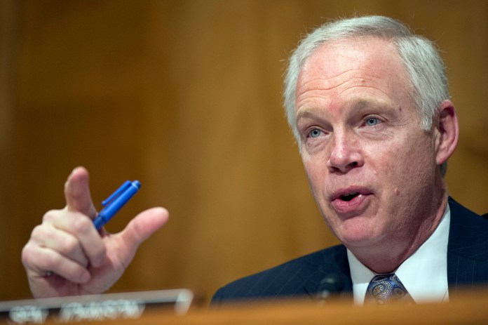"This is an enormous problem and we have not been winning the war on drugs," said Sen. Ron Johnson, R-Wis. (AP Photo/Cliff Owen)