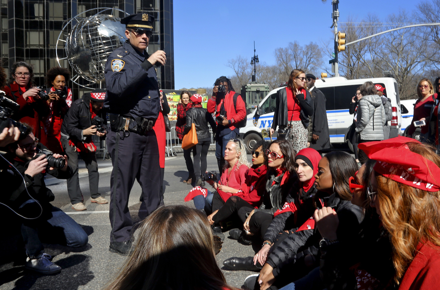 WATCH: Women’s March leaders arrested in NYC