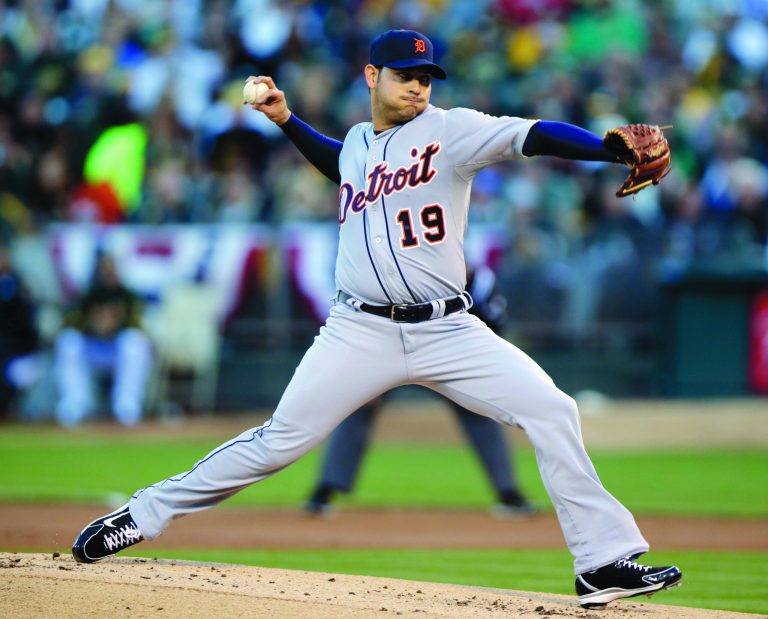 Marcio Jose Sanchez/AP
Detroit Tigers right-hander Anibal Sanchez is 8-0 with a 1.97 ERA in 19 career starts against the Washington Nationals.
