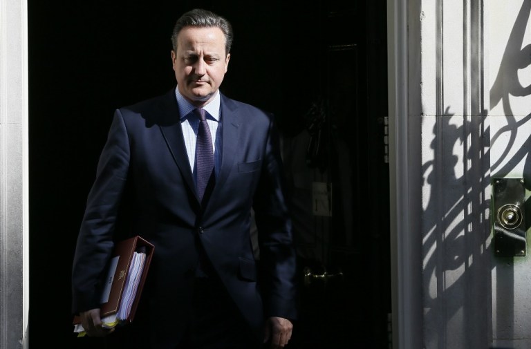 The British media's complaint, it soon became clear, was that David Cameron was richer than the rest of us, which was meant to make us all very angry. (AP Photo)