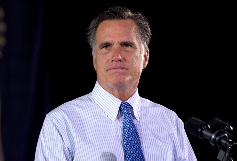   Republican presidential candidate, former Massachusetts Gov. Mitt Romney speaks during a campaign stop at Production Products, Thursday, June 7, 2012, in St. Louis, Mo. (AP Photo/Evan Vucci)  