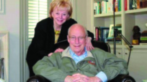 Photo daughter Liz Cheney tweeted out after the former vice president's heart transplant operation in late March.