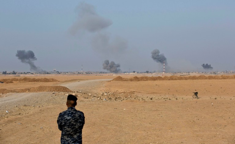 The effort to retake Mosul from the Islamic State has been ongoing for months. (AP Photo/Marko Drobnjakovic)