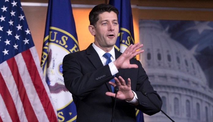 House Speaker Paul Ryan, R-Wis., has said he opposes a bipartisan deal to stabilize Obamacare in return for repealing the law's individual mandate that everyone buy insurance. (AP Photo/J. Scott Applewhite)