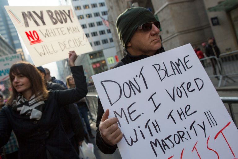 Liberal anger at Trump is starting to resemble the Tea Party Now there is a Tea Party brewing on the Left. (AP Photo/Mary Altaffer)
