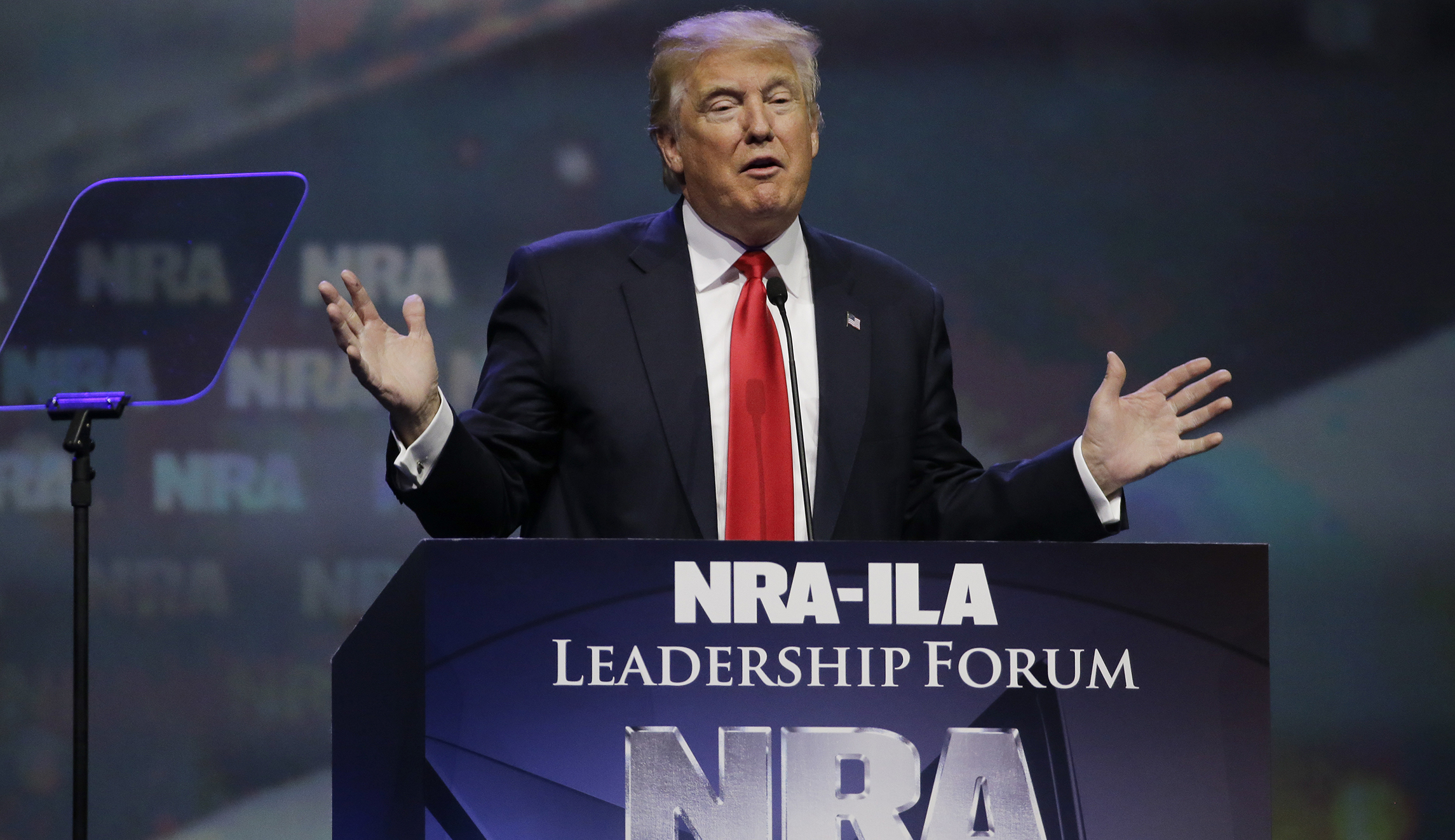 The Trump gun trajectory: From banning assault weapons to NRA endorsement