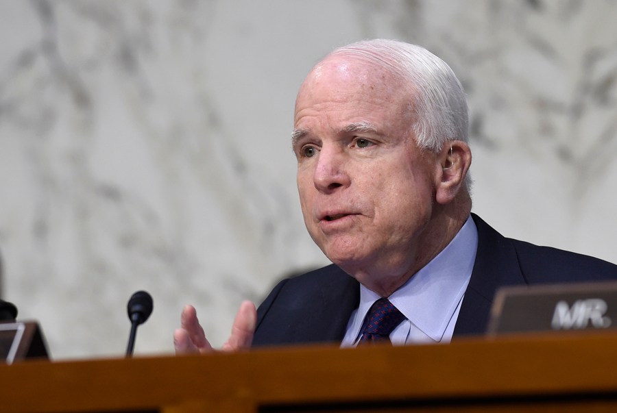 McCain hammers Air Force for reliance on Russian-made rockets