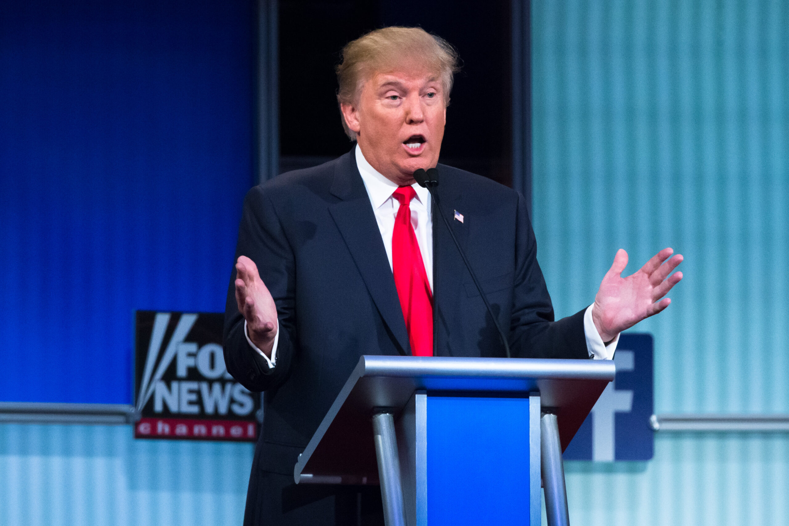 RedState crowd wanted to see Trump, but approve choice to ban