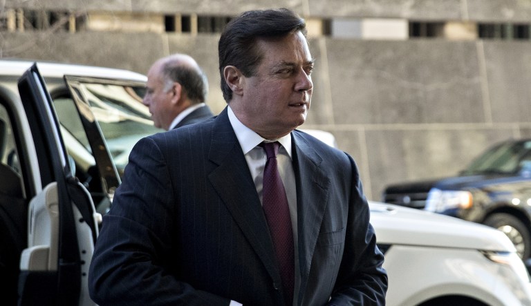 Paul Manafort, former campaign manager for Donald Trump, was indicted by a federal grand jury last fall on 12 charges related to the work he did in Ukraine before joining Trump's campaign, including conspiracy against the U.S., tax fraud, and money laundering. (Andrew Harrer/Bloomberg)