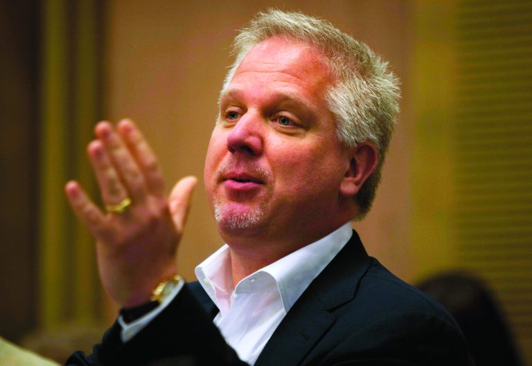 FILE - In this July 11, 2011 file photo, radio talk show host Glenn Beck speaks in the Knesset, Israel's parliament, in Jerusalem. For a second straight day, Beck on Wednesday, Sept. 5, 2012 used his show to complain that an American Airlines flight attendant treated him rudely. Beck claims it was punishment for his conservative views. (AP Photo/Sebastian Scheiner, File)