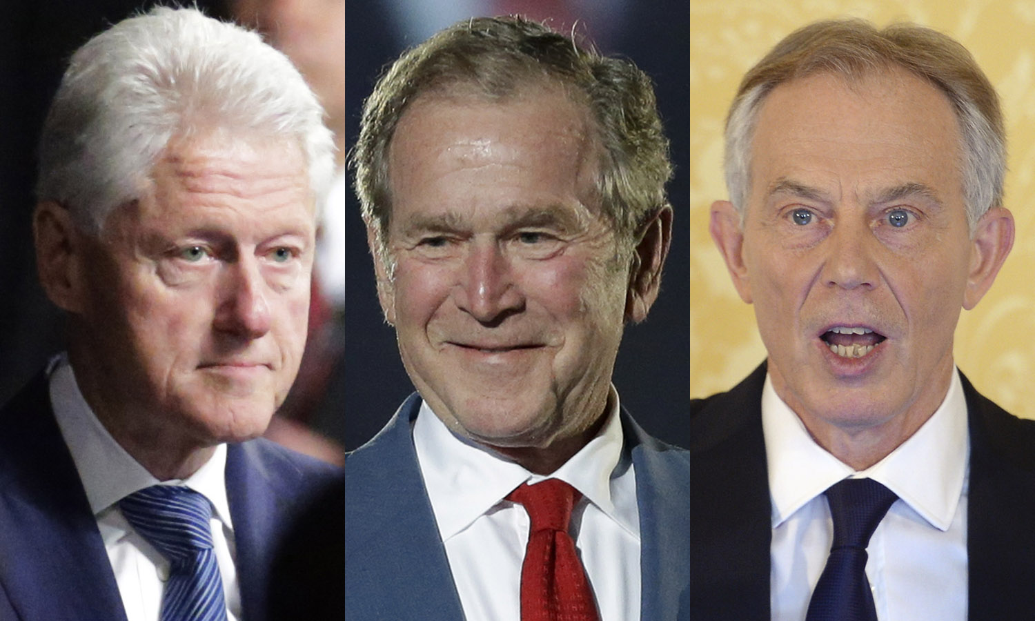Bill Clinton to appear alongside George W. Bush, Tony Blair at foundation event