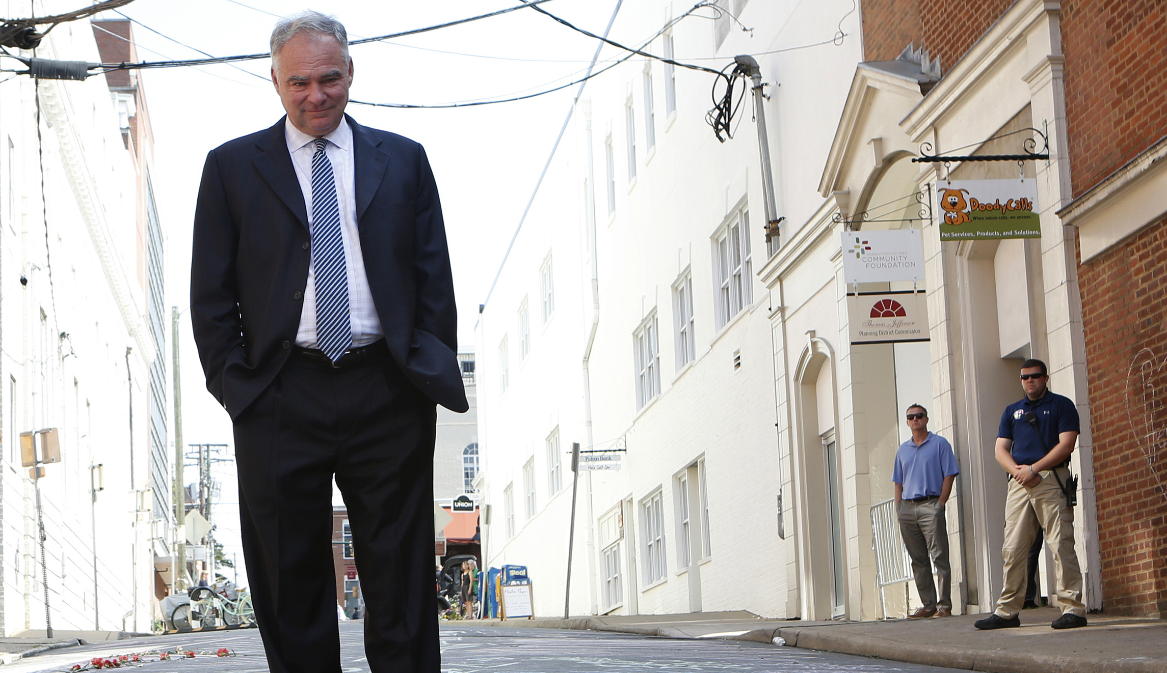 Tim Kaine: Why is Trump ‘unwilling’ to call out white supremacists?