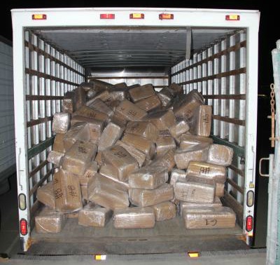 Border bust: Officers seize 8,900 pounds of marijuana worth $4.3M from two trucks