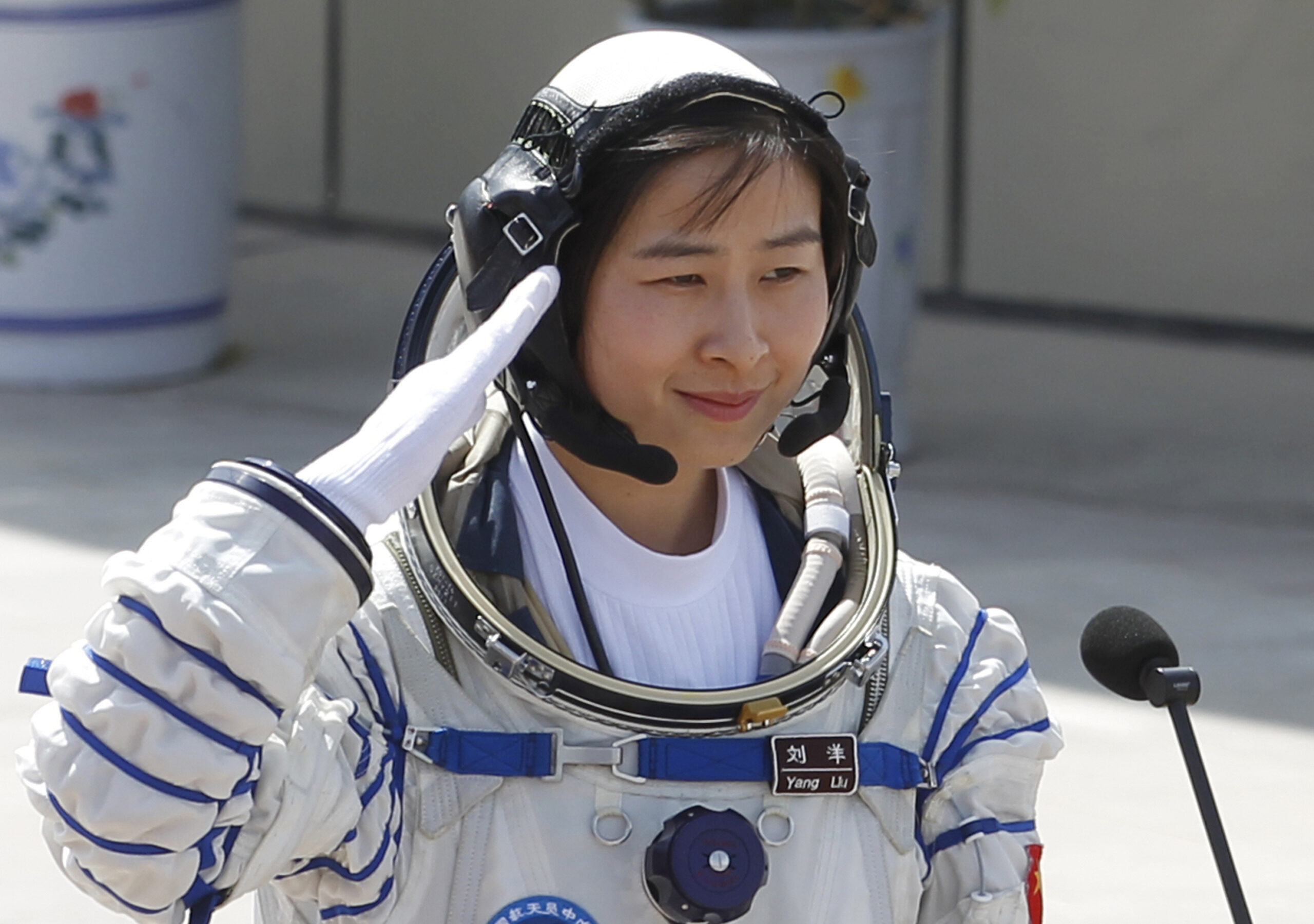 AP PHOTOS: China sends first woman into space