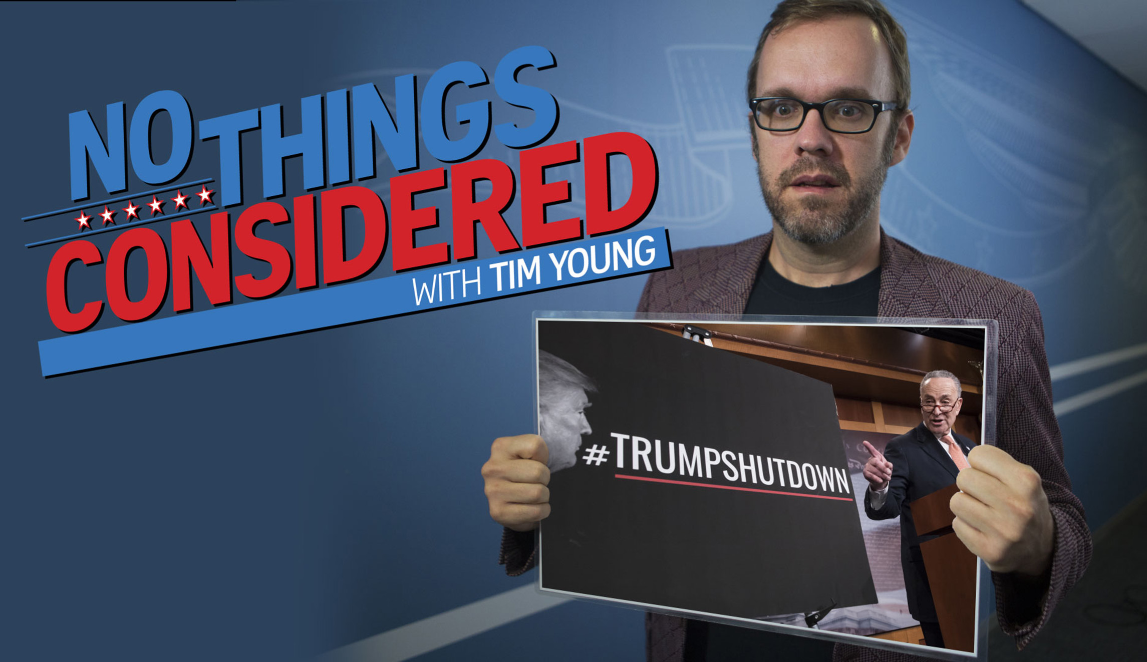 Russian bots, shutdown over, and Lester Holt loves North Korea on No Things Considered!