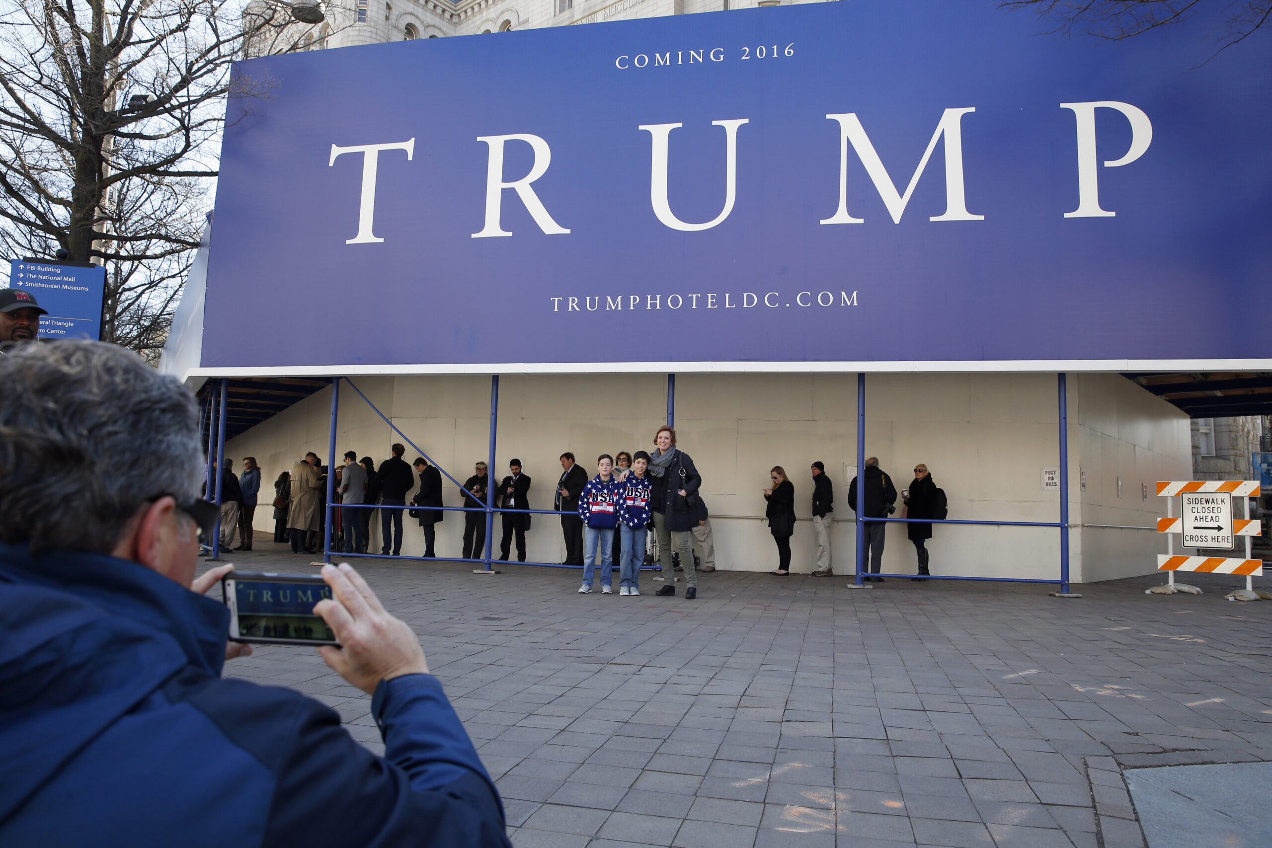 Trump will never tower over Washington