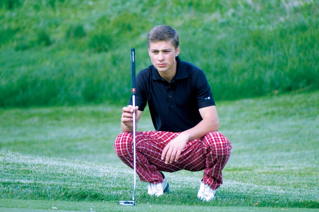Charity motivates local junior golfer