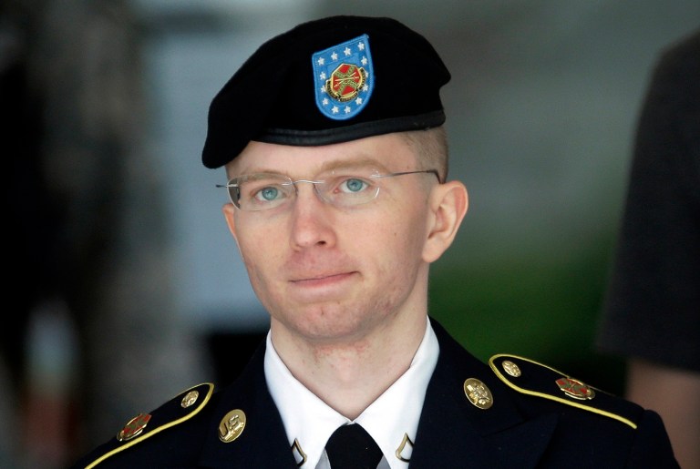 Chelsea Manning, a transgender former Army intelligence analyst in prison for leaking classified material, is on the short list for possible commutations before President Obama leaves office. (AP Photo/Patrick Semansky, File)