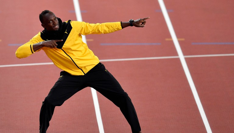 President Trump used retired Jamaican sprinter Usain Bolt as an example of an athlete who 
