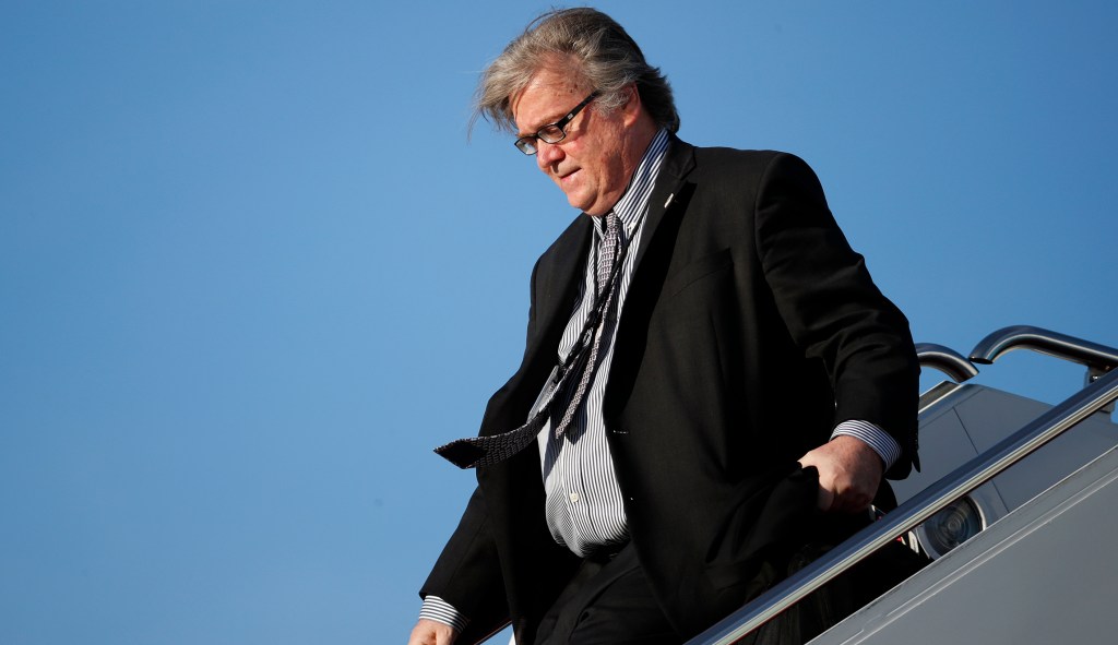 Steve Bannon mulls Orrin Hatch endorsement to block Mitt Romney