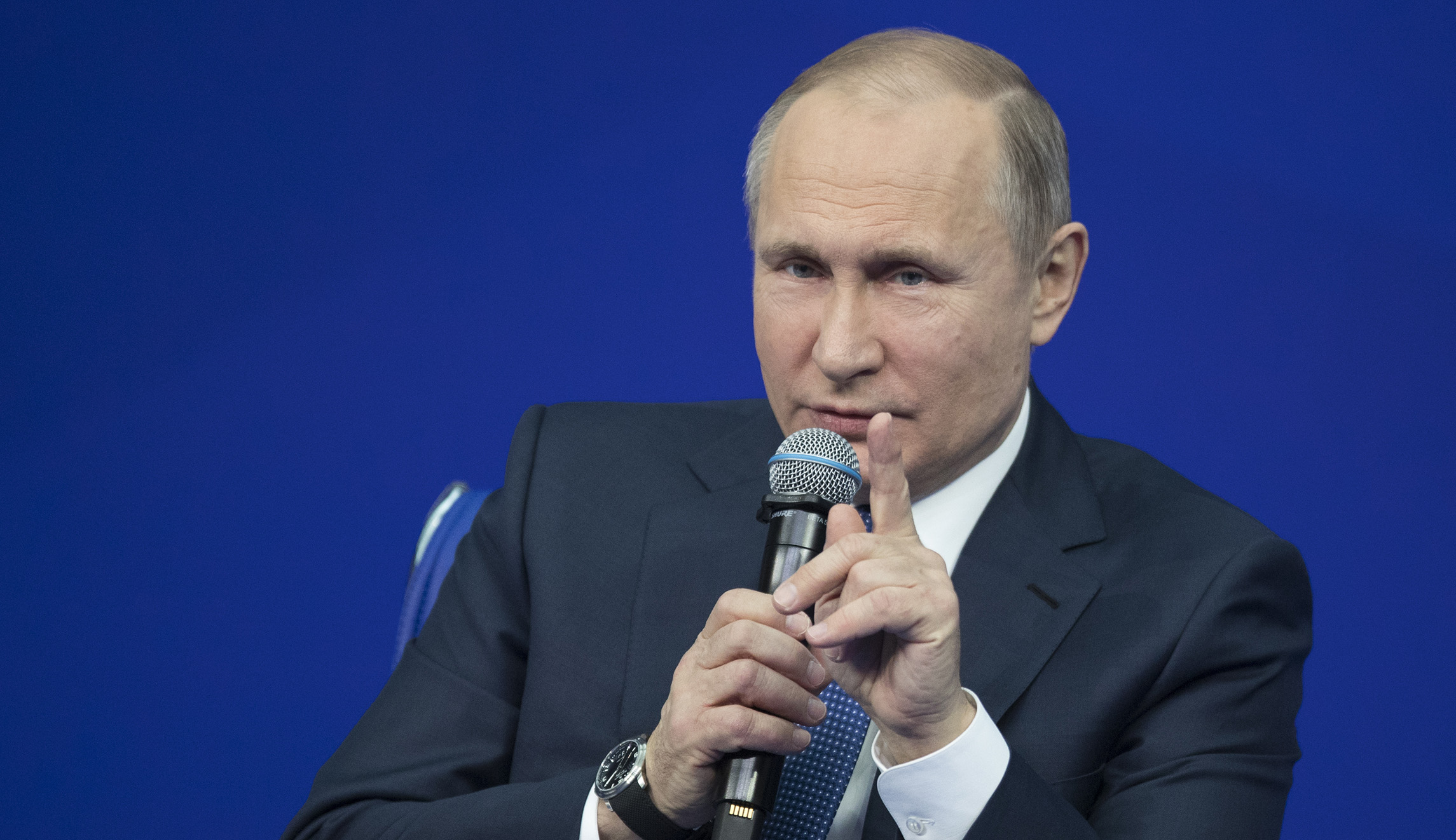 Putin says Russia wants to boost US relations after Treasury targets oligarchs