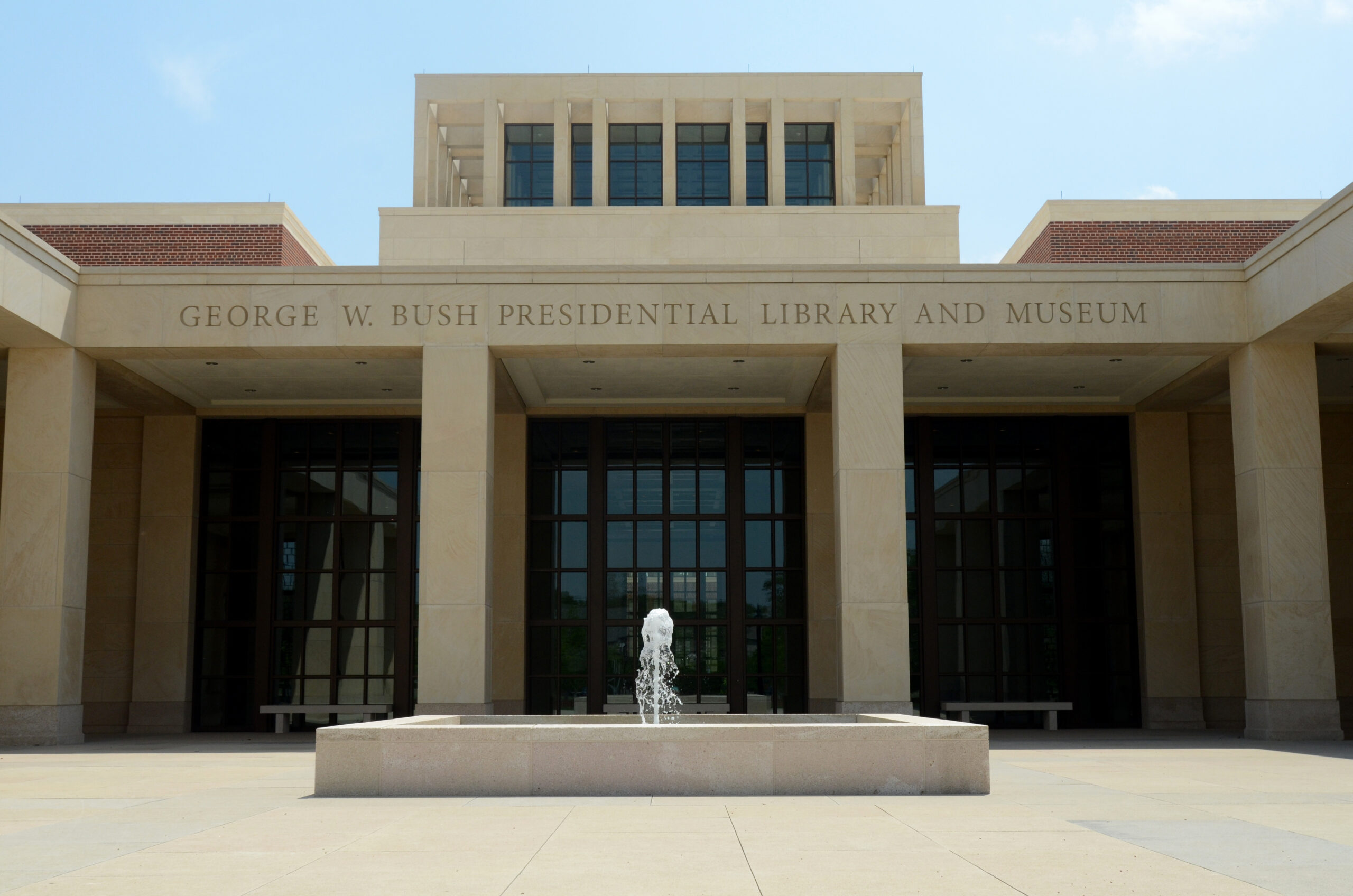 Bush library exhibits: 9/11, war, Katrina, recount