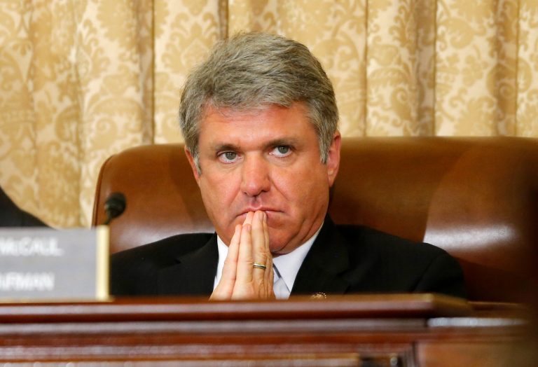 Rep. Mike McCaul, who wrote the bill, called it 