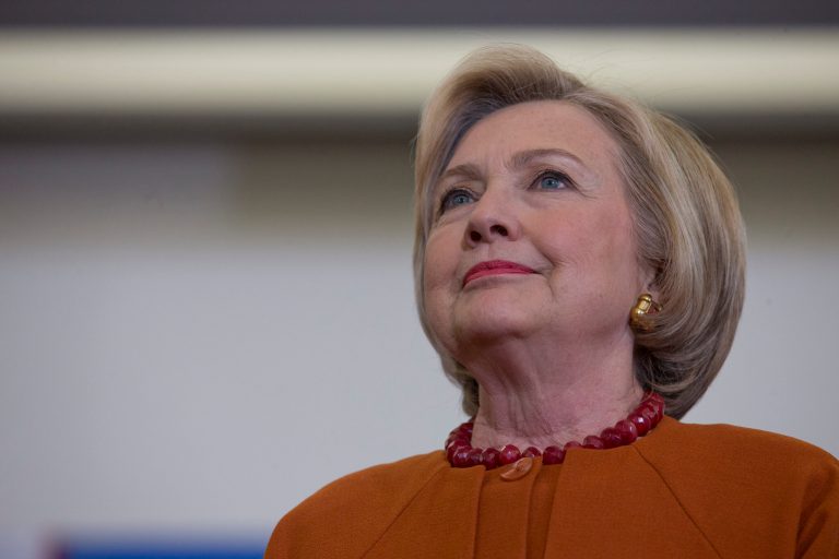 A former Justice Department official said the department is unlikely to indict Hillary Clinton, in part because the agency may be afraid to lose. (AP Photo/Mary Altaffer)