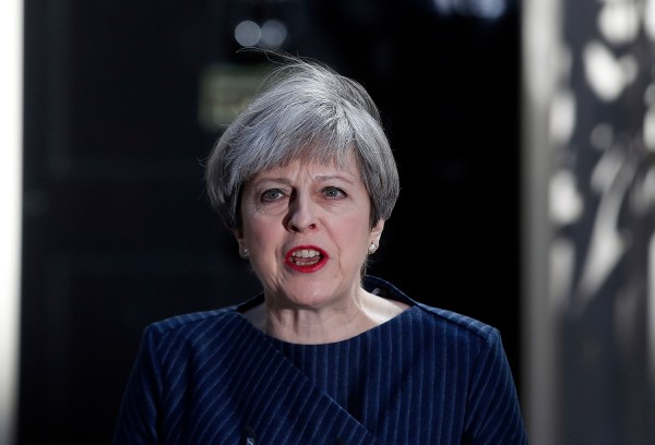 British Prime Minister Theresa May makes shock announcement, will seek early election