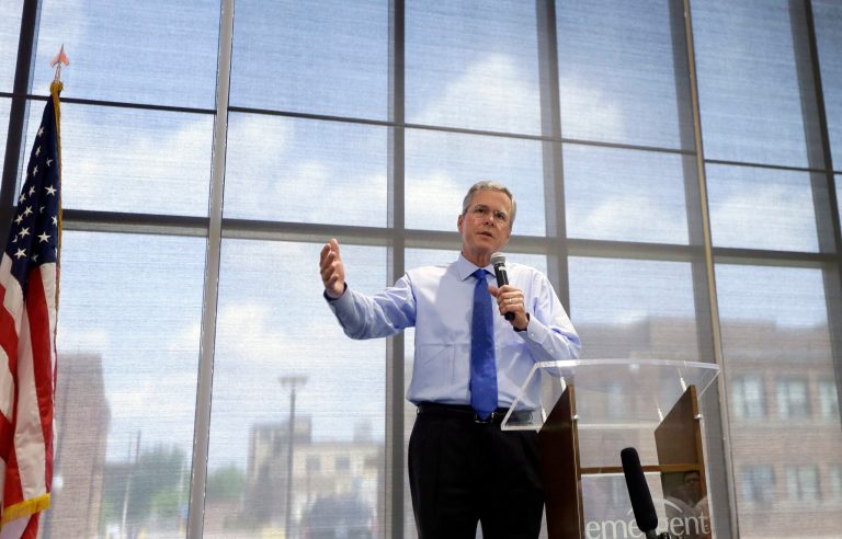 Former two-term Gov. Jeb Bush, and incumbent first-term Sen. Marco Rubio are dominating the emerging battle for Florida. In the process, they appear to be crowding other candidates out of the primary. (AP Photo) 