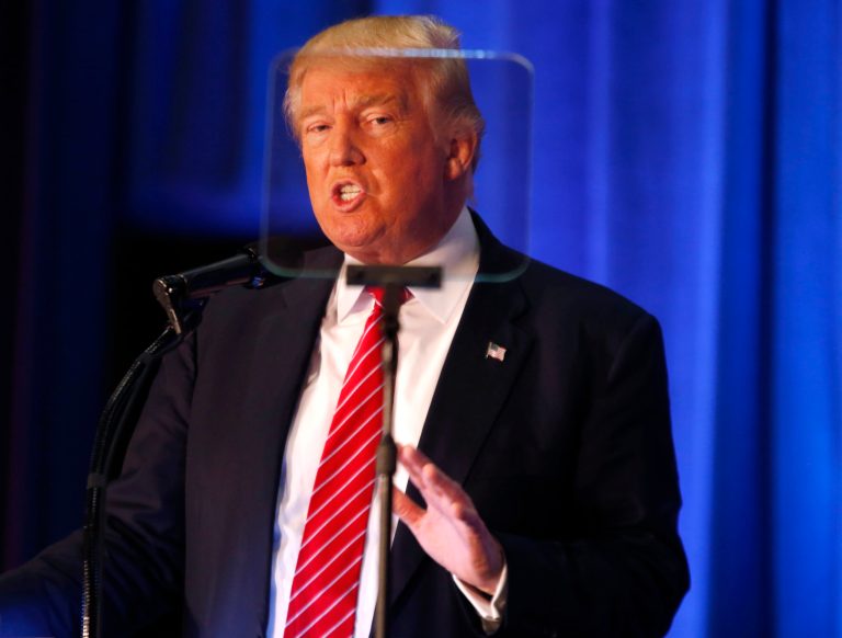 Though the the Republican candidate's initial investment is meager, the total amount of cash invested in ad buys is expected to increase later. (AP Photo)