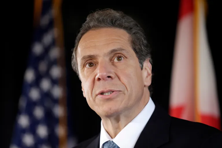 New York Gov. Andrew Cuomo pushed for lobby-disclosure laws, but the state government has exempted NARAL Pro Choice NY. (AP Photo/David Duprey)