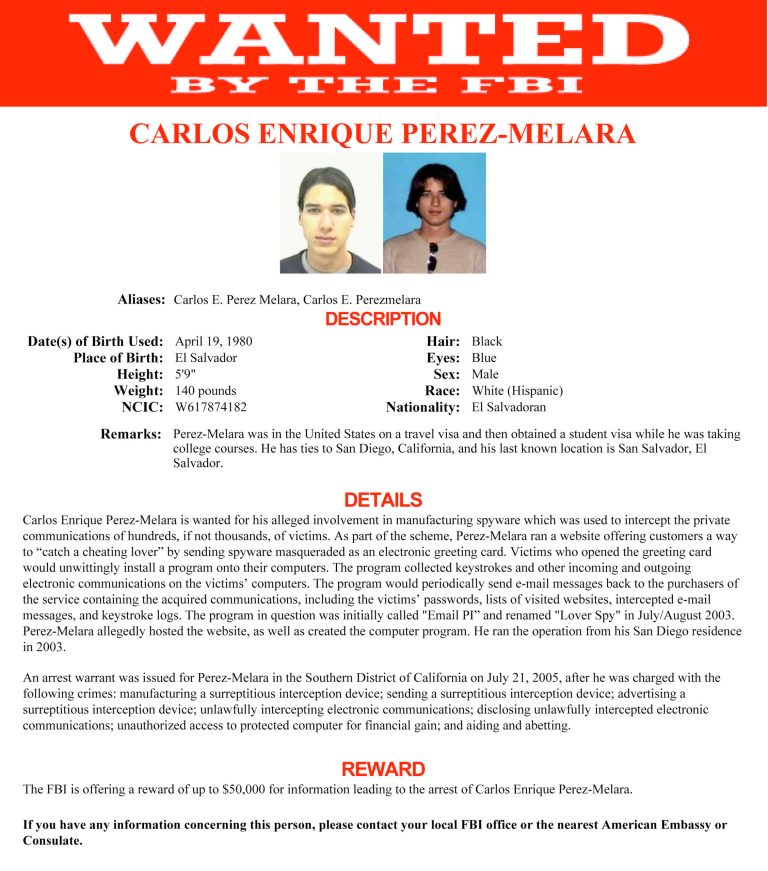 FBI wants hacker who helped catch cheating lovers