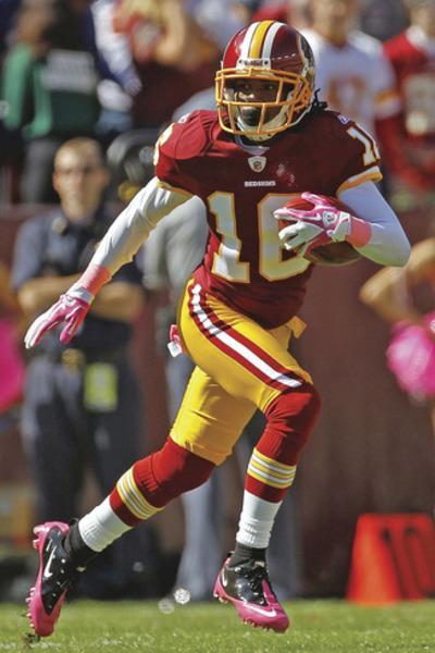 Pablo Martinez Monsivais/AP
Brandon Banks averaged 29.8 yards a kick return last week.