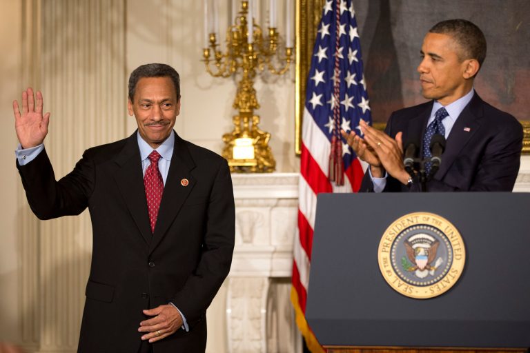 President Obama announced Rep. Mel Watt, D-N.C., as his nominee for the Federal Housing Finance Authority director. (AP Photo/Jacquelyn Martin)