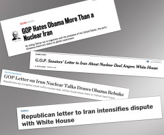 Here’s how the GOP’s Tehran letter is being covered by the press