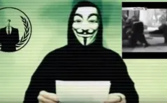 WATCH: Russian TV hacked by Anonymous, airing footage of war in Ukraine