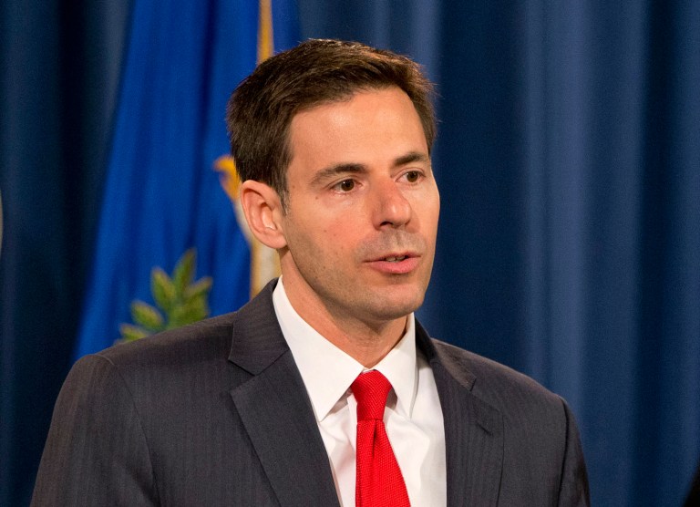 John Carlin, assistant attorney general for National Security, said that state-backed hackers around the world are increasingly using tools provided by their government to conduct hacking in their off-time. (AP Photo/Jacquelyn Martin)