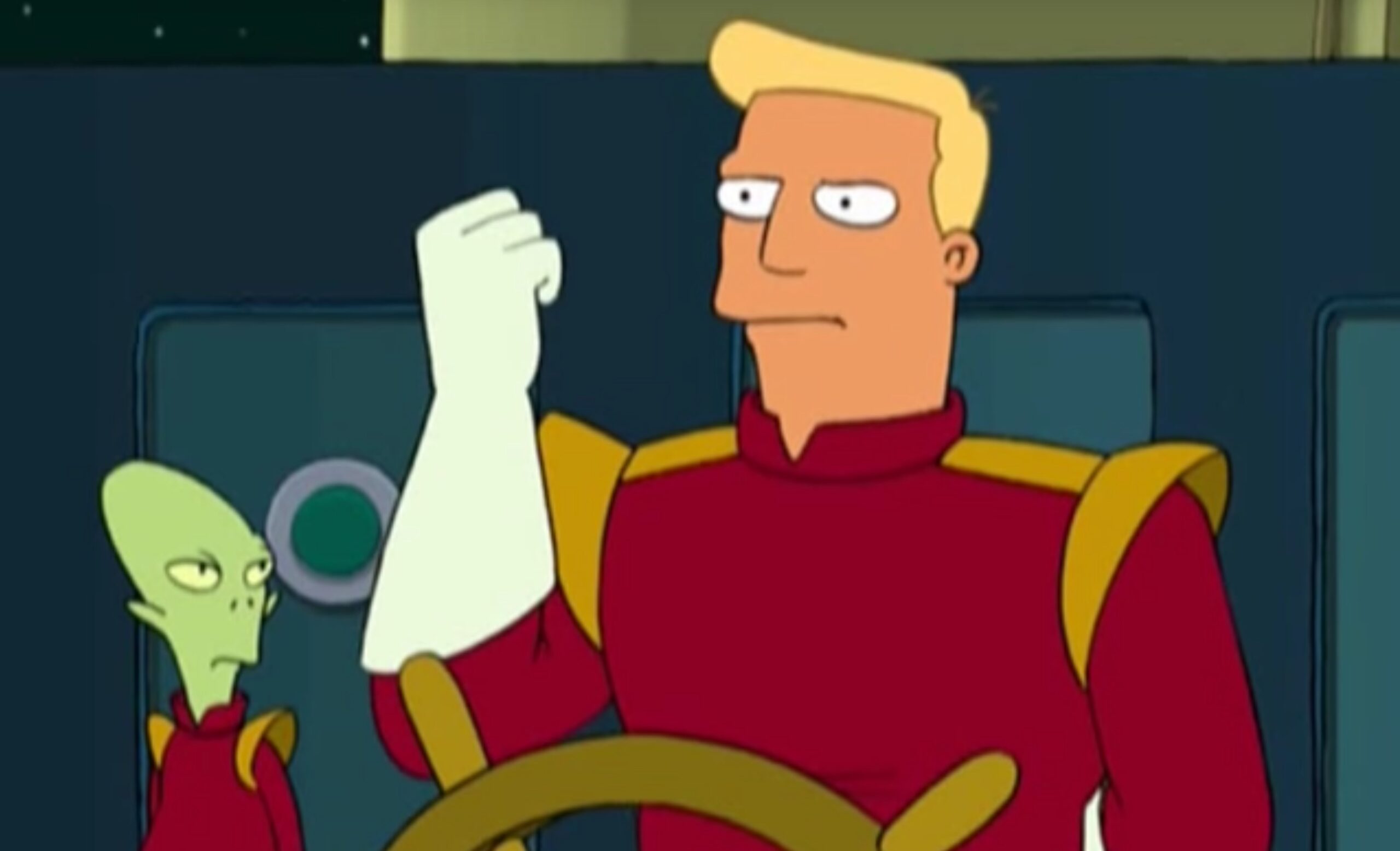 ‘Futurama’ actor reads Trump quotes in Zapp Brannigan’s voice