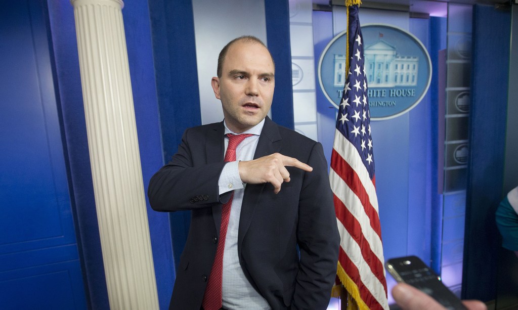 Rhodes won’t show: White House raises ‘constitutional concerns’