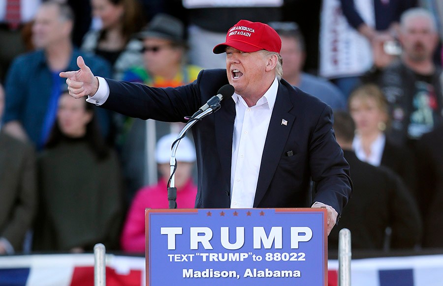 Trump dominates in Alabama