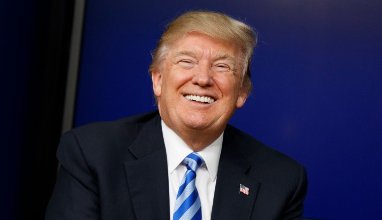 The negative press coverage of President Trump's first 100 days in office was far more than that of Barack Obama, George W. Bush, or Bill Clinton, according to a new report. (AP Photo/Evan Vucci)