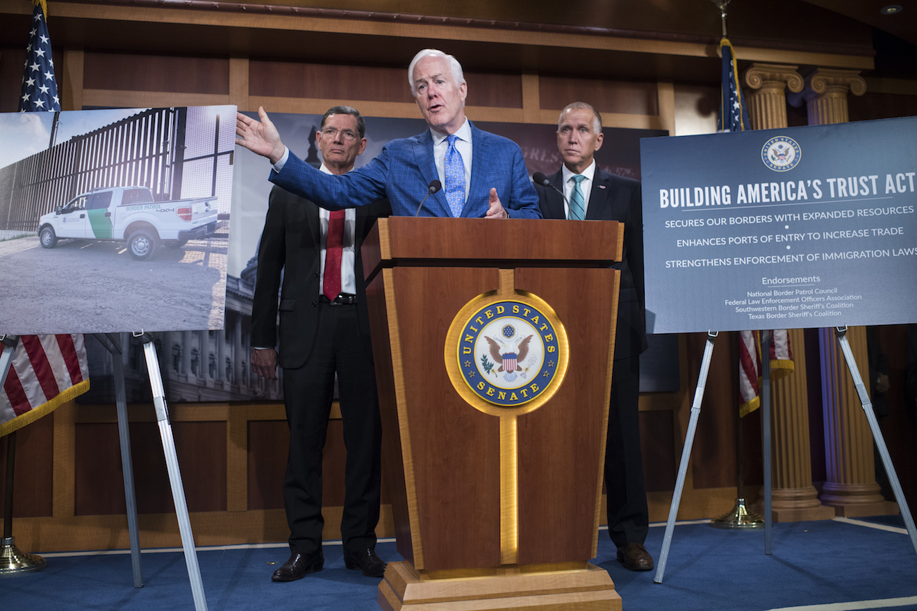 Cornyn Bill Would Beef Up Border Security But Leaves Out Trump’s Wall