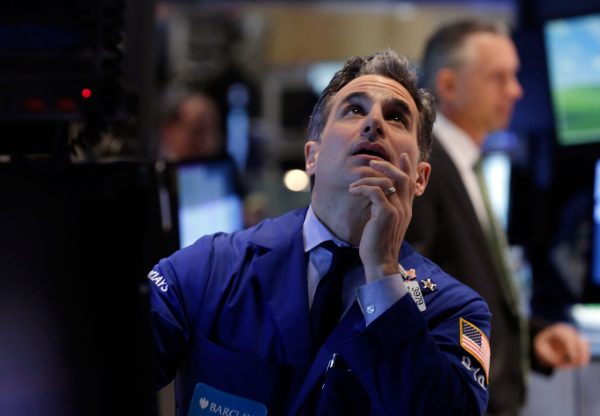 Stocks fall on jitters over earnings, tech rout