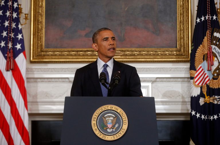 President Obama has announced his authorization for two targeted air strikes in Iraq. (AP Photo)