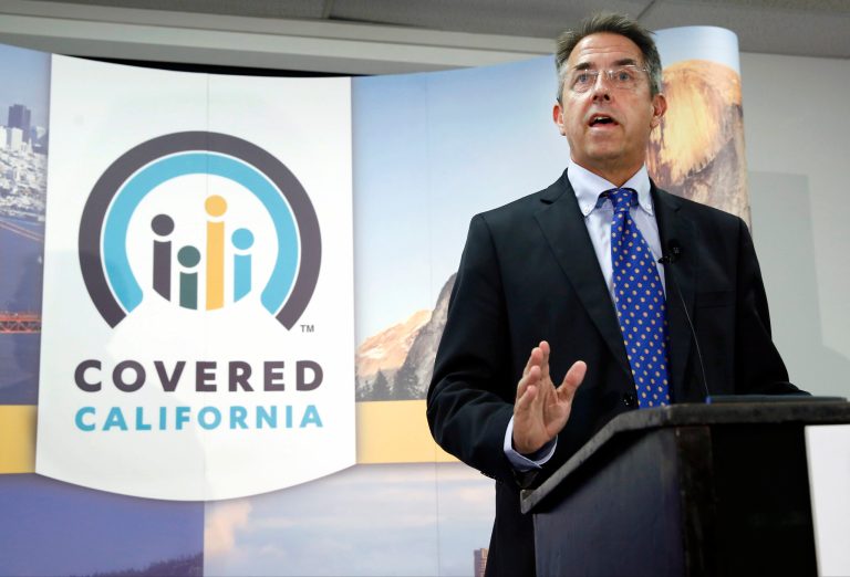 Peter Lee, executive director of Covered California, the state's health insurance exchange, speaks on Nov. 13 in Sacramento, Calif. (AP Photo/Rich Pedroncelli, File)