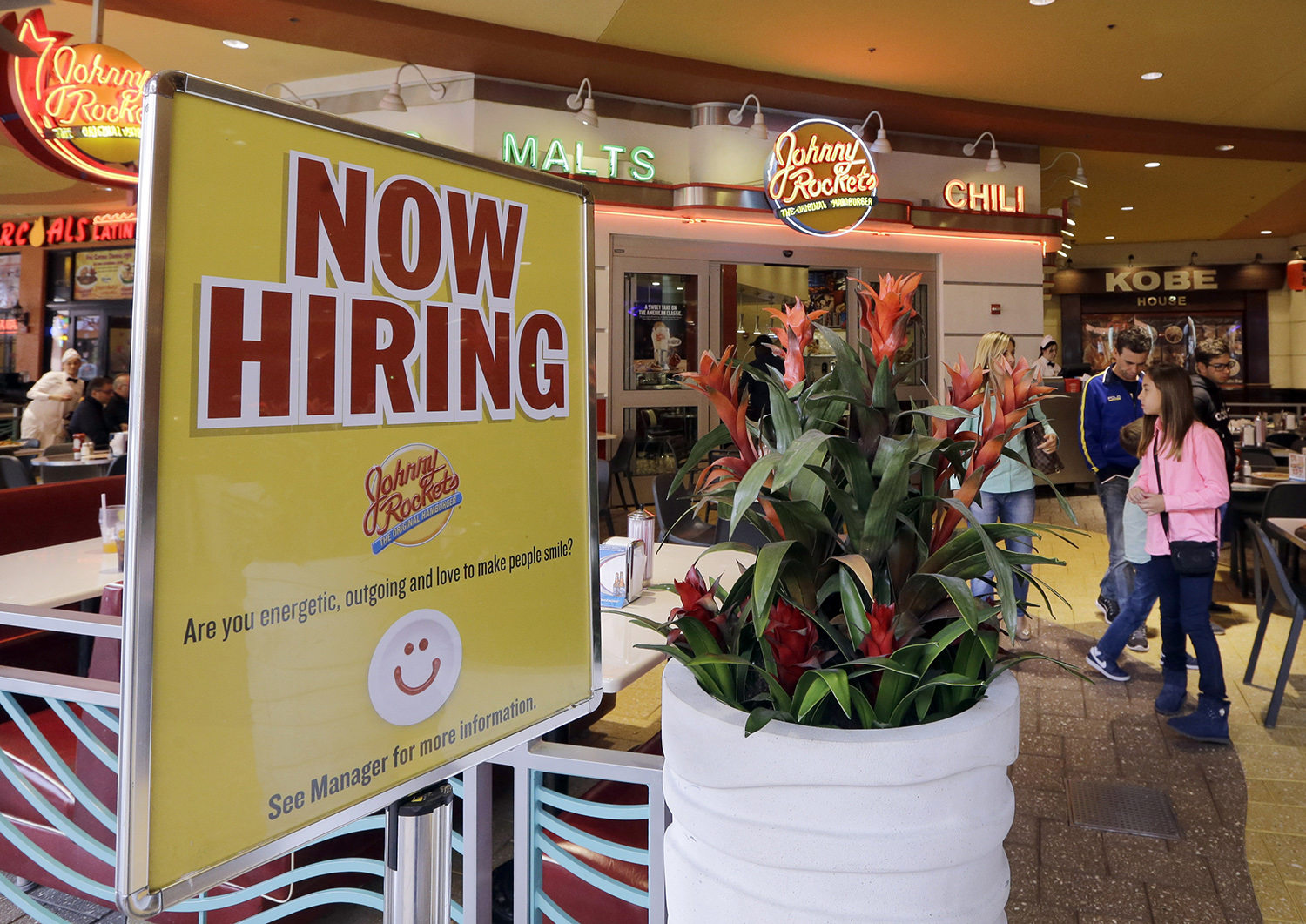 Jobless claims are running at a 44-year low