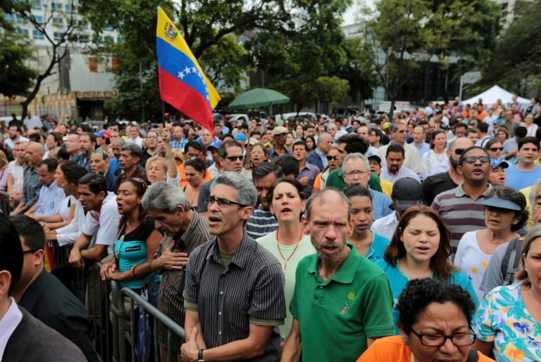 The opposition in Venezuela had found no other way than to create a parallel legal structure to confront the most powerful government in one of the soon-to-be one of the poorest countries on the continent. Venezuela faces not only starvation but one of the largest humanitarian crises in the world, with a growing refugee population seeking protection mainly in the United States, Colombia, and Brazil. (AP Photo/Fernando Llano)