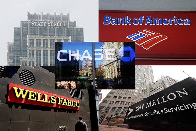 In a statement released Wednesday morning, the Federal Reserve and Federal Deposit Insurance Corporation dismissed the living wills submitted by Bank of America, Bank of New York Mellon, JPMorgan Chase, State Street, and Wells Fargo. (AP Photos)
